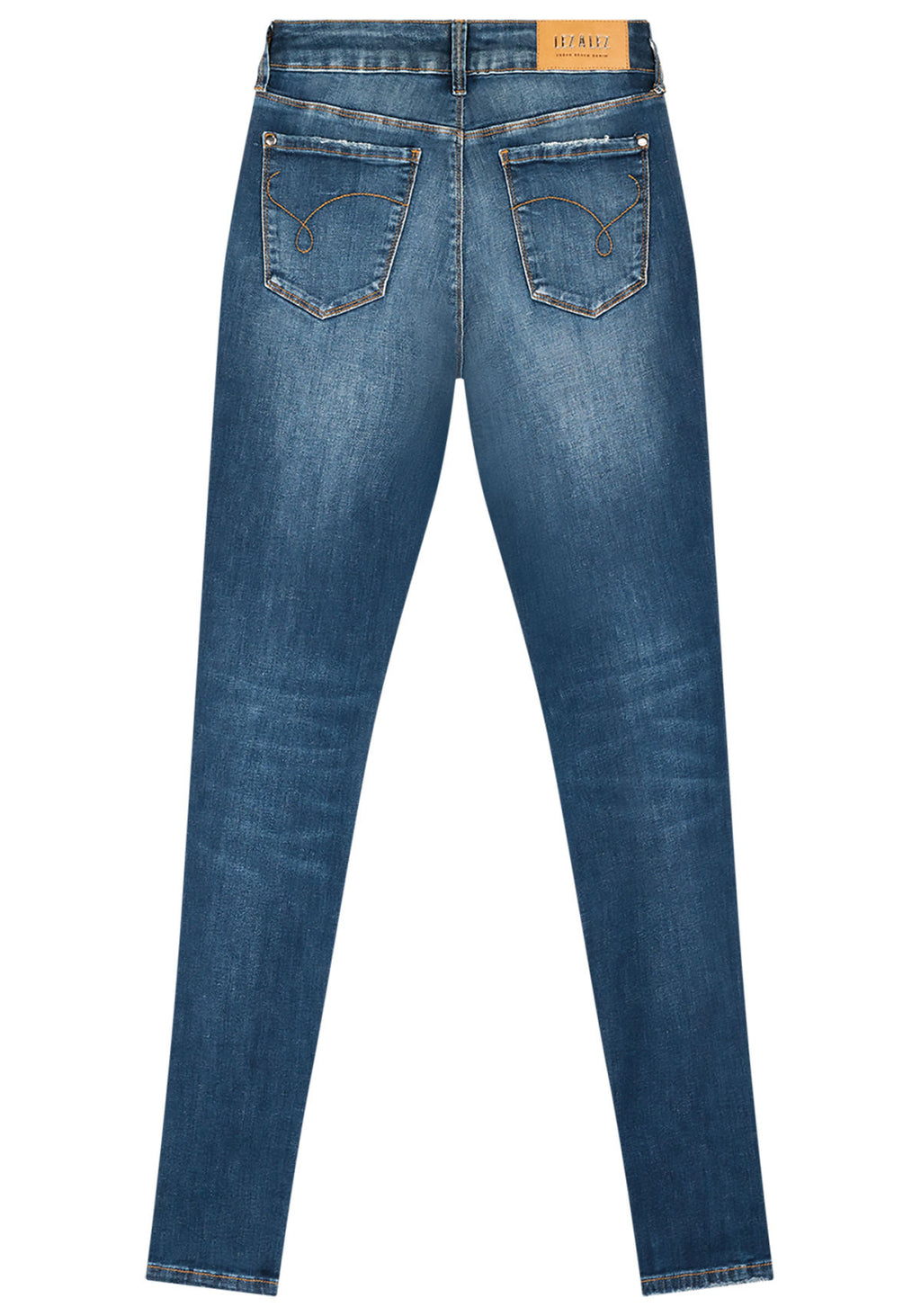 Calça Jeans Skinny Cintura Alta Lez A Lez Feminino 7931L