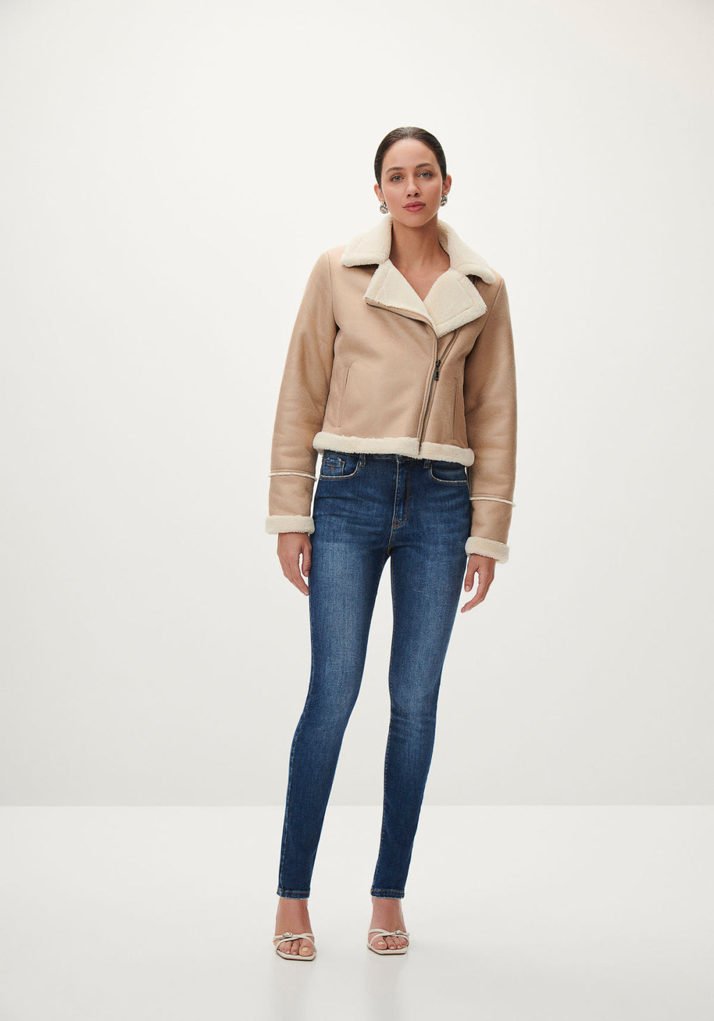 Calça Jeans Skinny Cintura Alta Lez A Lez Feminino 7931L