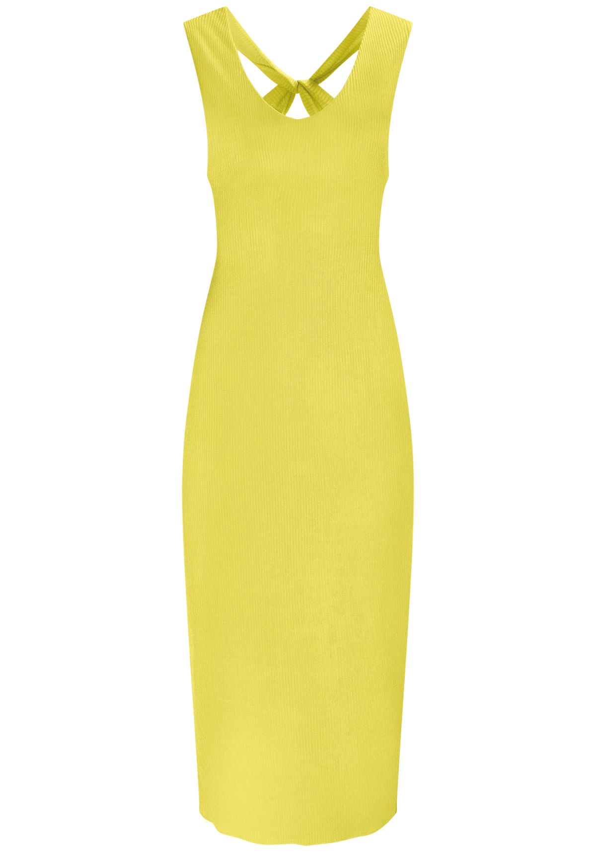 Vestido Midi Canelado Foil Lez A Lez Feminino 6915L