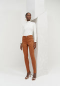 Calça Sarja Skinny com Cintura Alta Lez A Lez Feminino 2163L