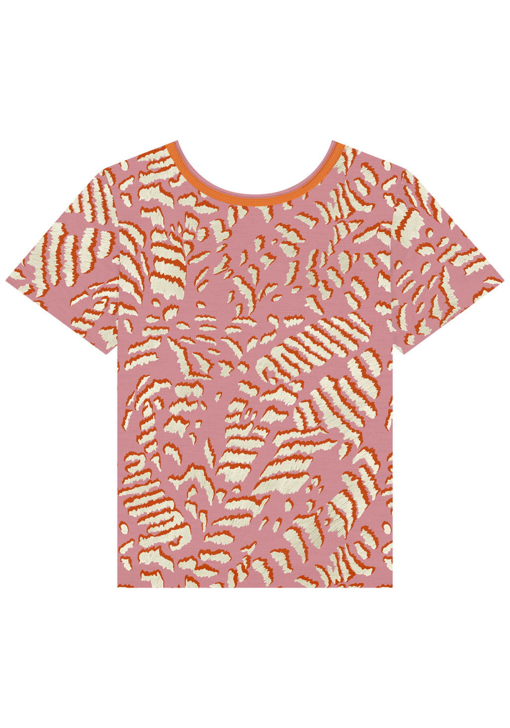 Blusa Estampada Com Decote Redondo Lez A Lez Feminino 5092E