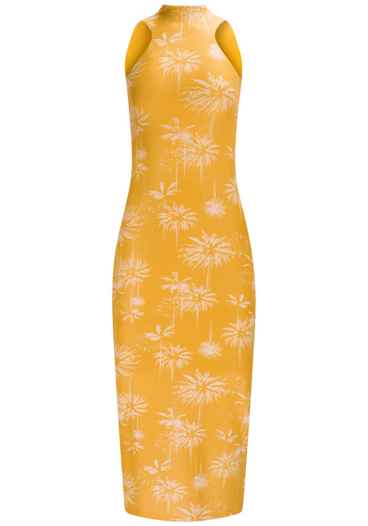 Vestido Midi Halter Neck Estampado Lez A Lez Feminino 3241E