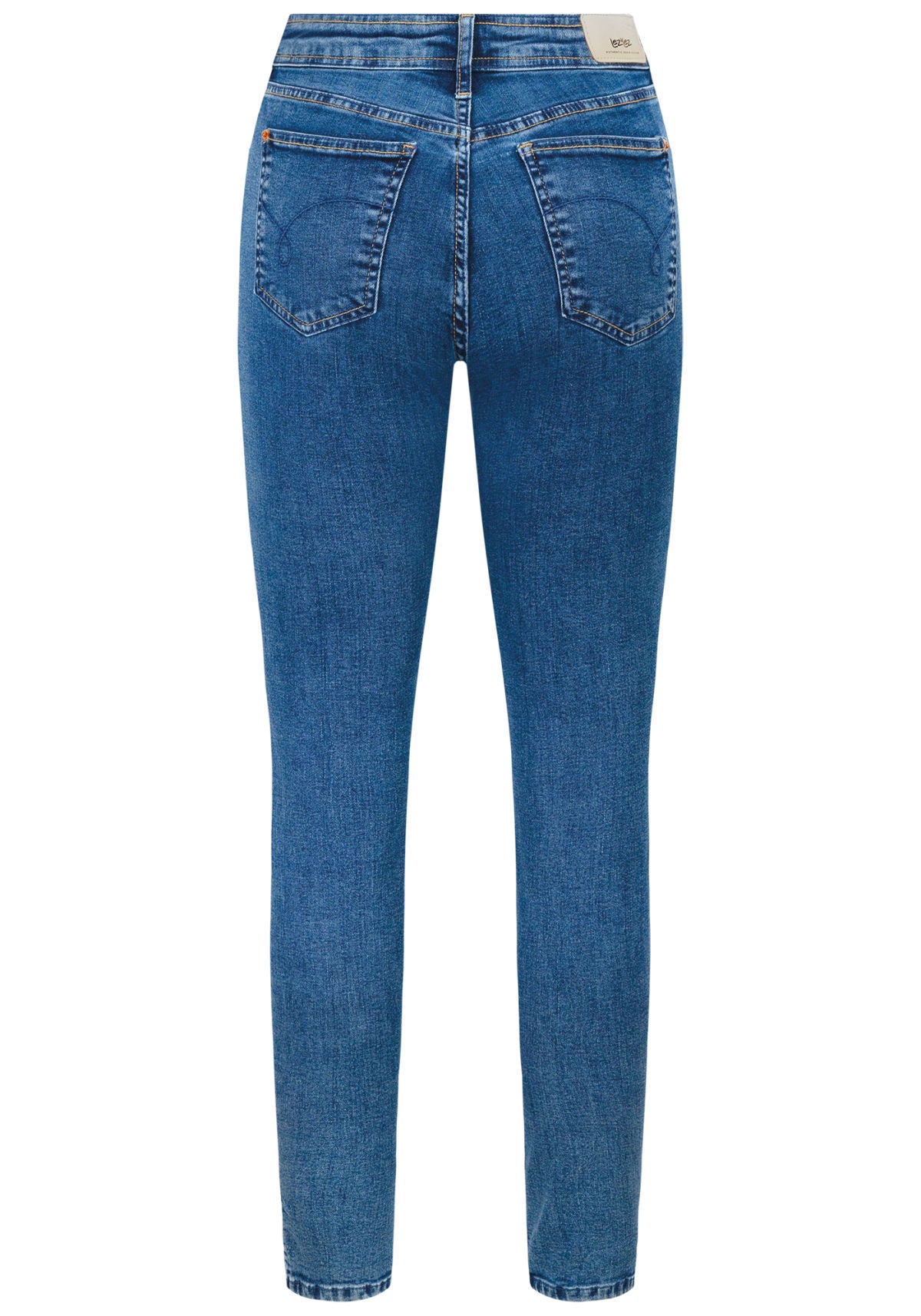 Calça Jeans Skinny Cintura Alta Lez A Lez Feminino 9381L