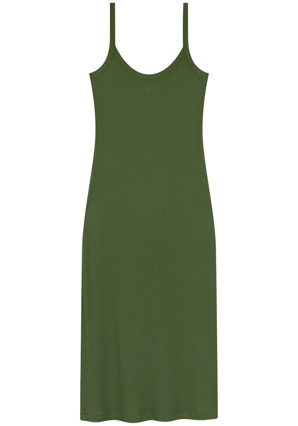 Vestido Chá De Alças Em Malha Lez A Lez Feminino 5305E