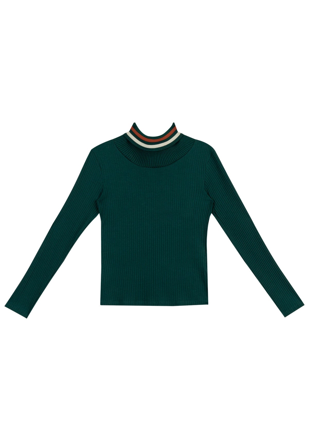 Blusa Manga Longa com Gola Alta Lez A Lez Feminino 5530L