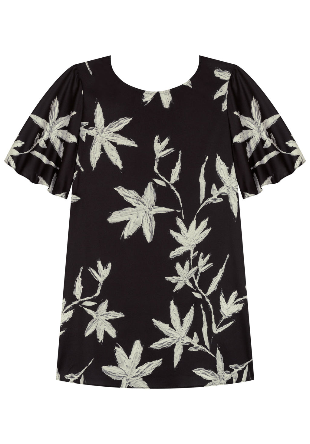 Vestido Curto Fluido Estampado Lez A Lez Feminino 7550E