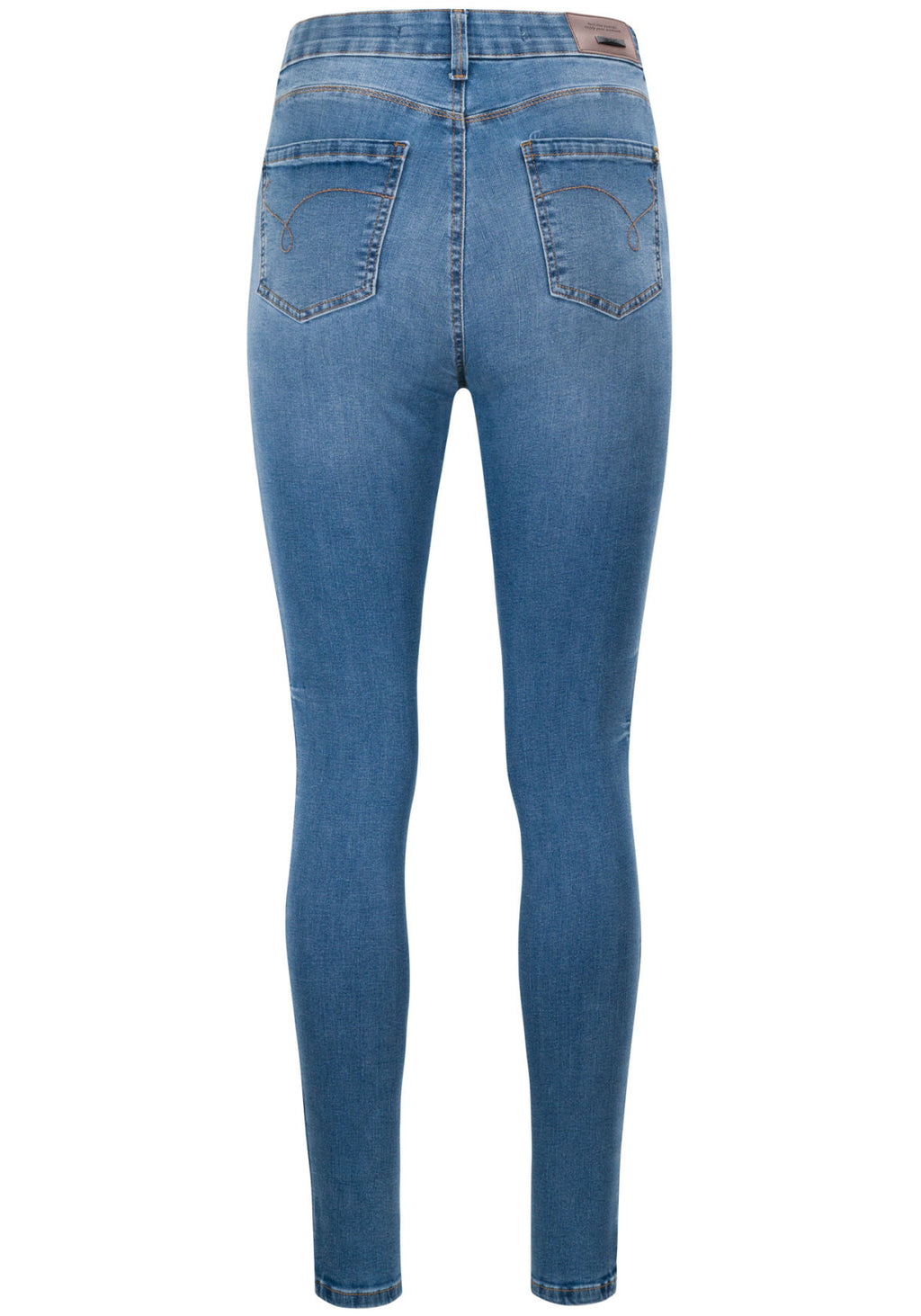 Calça Jeans Skinny Cintura Alta Lez A Lez Feminino 0033E