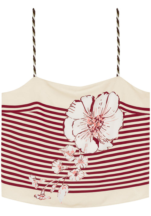 Blusa Curta De Alças Finas Lez A Lez Feminino 9216E