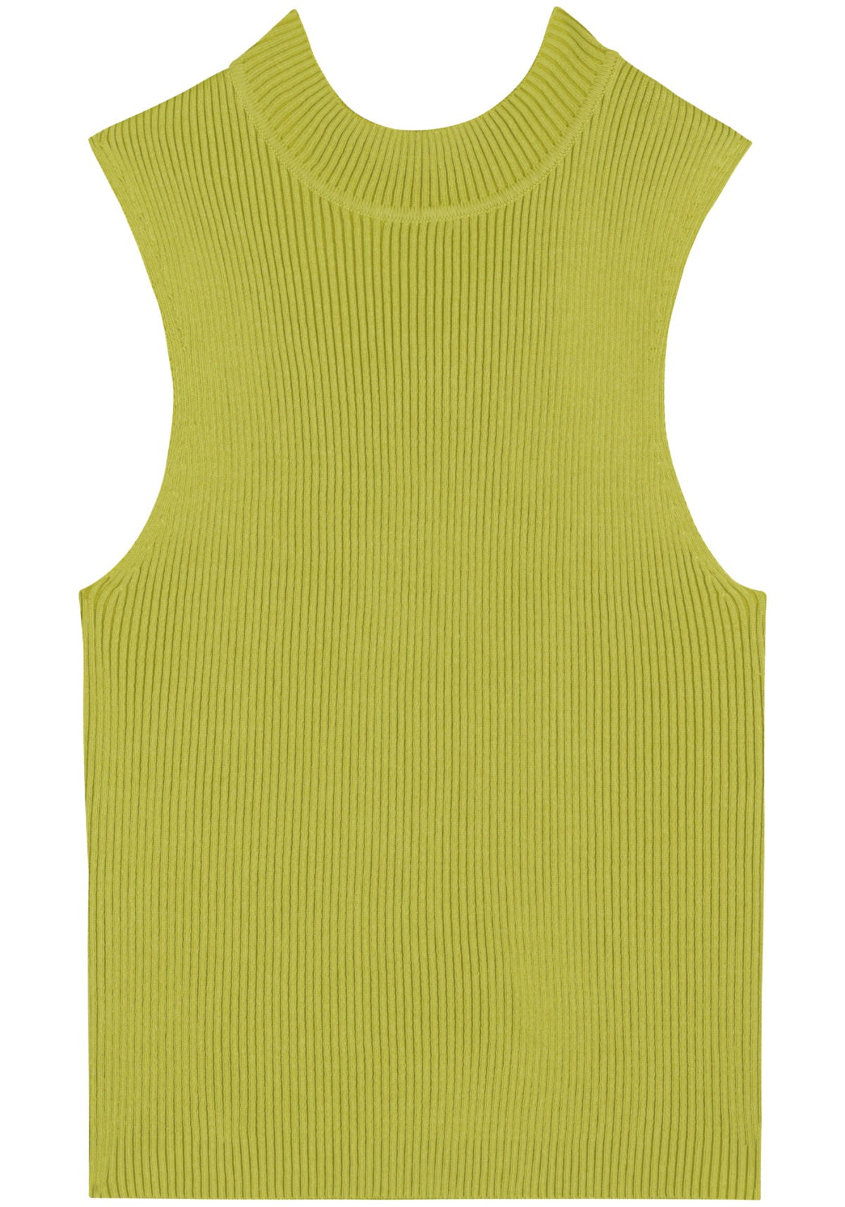 Blusa Justa Sem Mangas Com Gola Lez A Lez Feminino 7034E