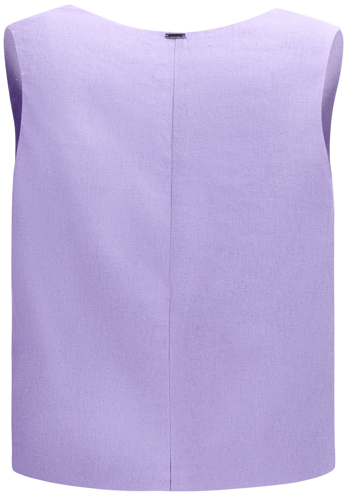 Blusa Cropped em Linho com Decote Lez A Lez Feminino 3108E
