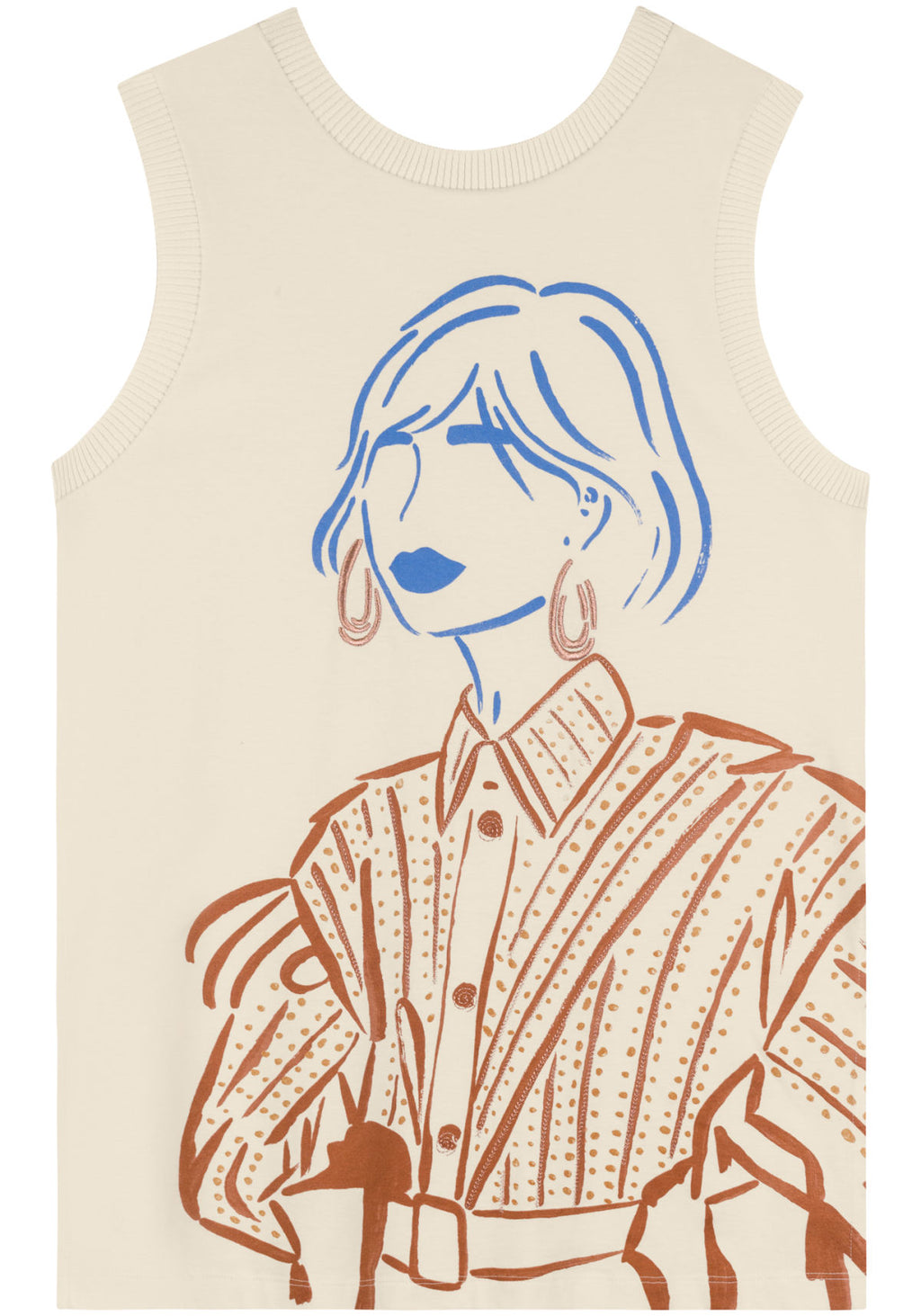 Blusa Alongada Estampada Lez A Lez Feminino 5036E