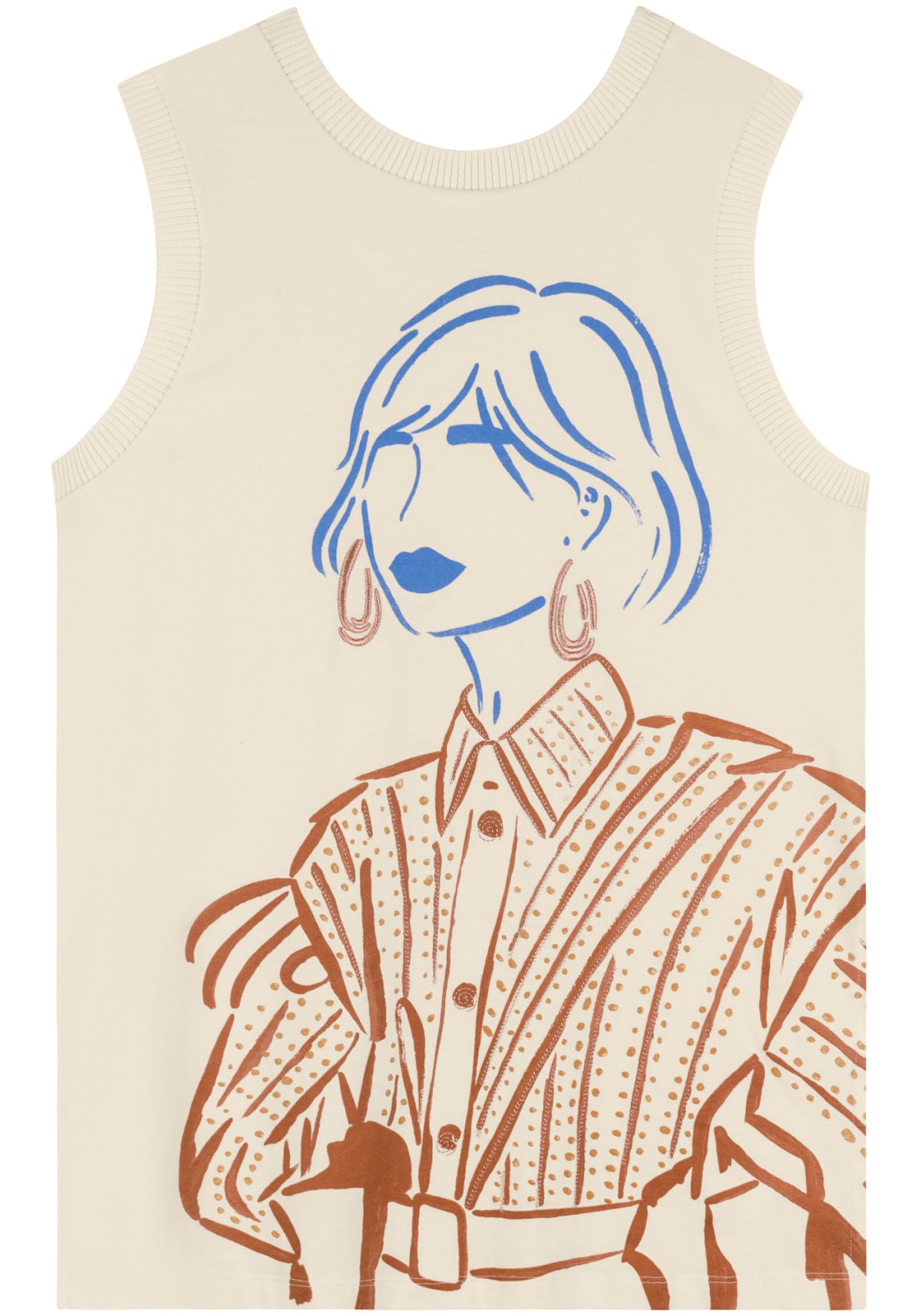 Blusa Alongada Estampada Lez A Lez Feminino 5036E