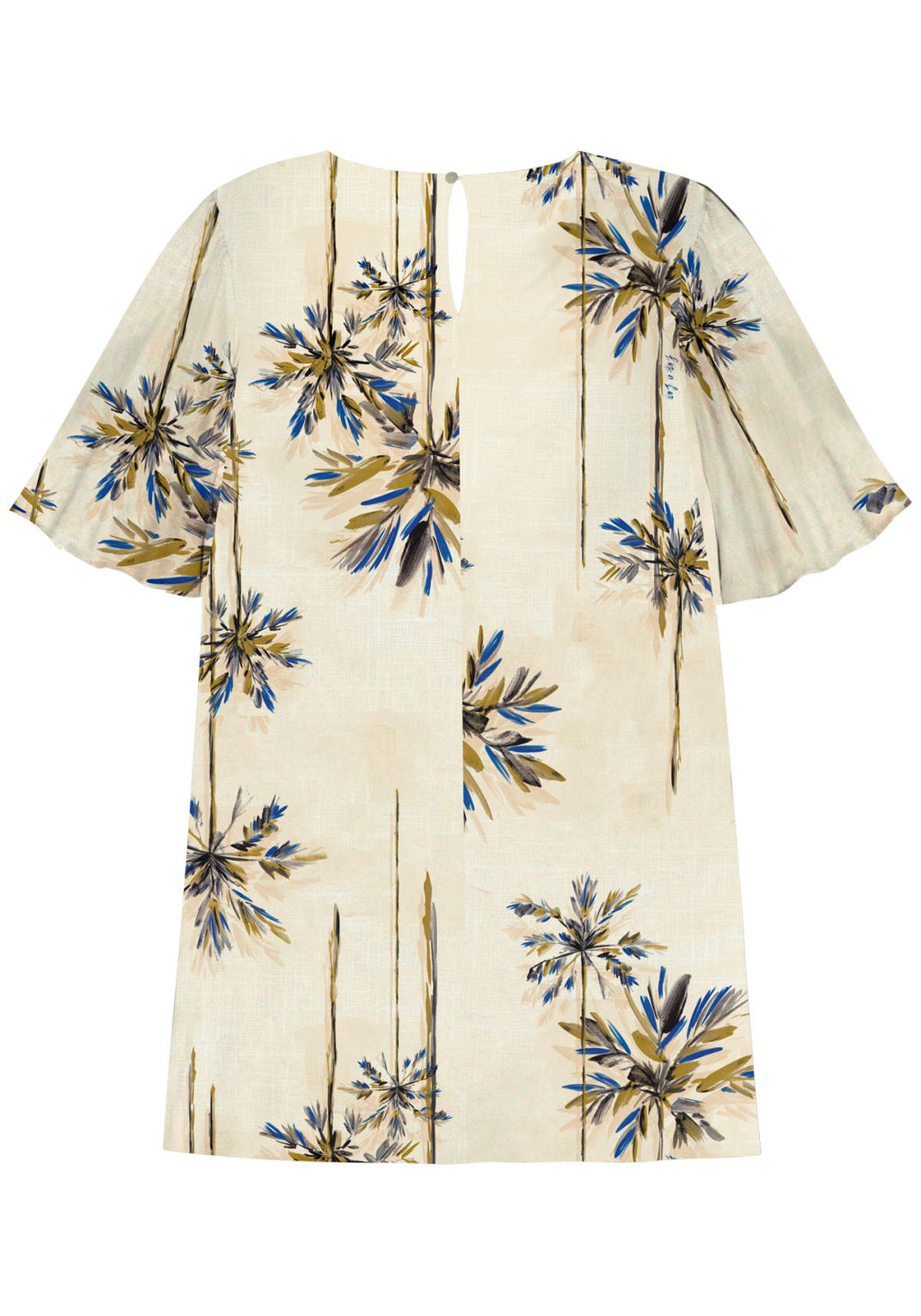 Blusa De Mangas Curtas Estampada Lez A Lez Feminino 9126E