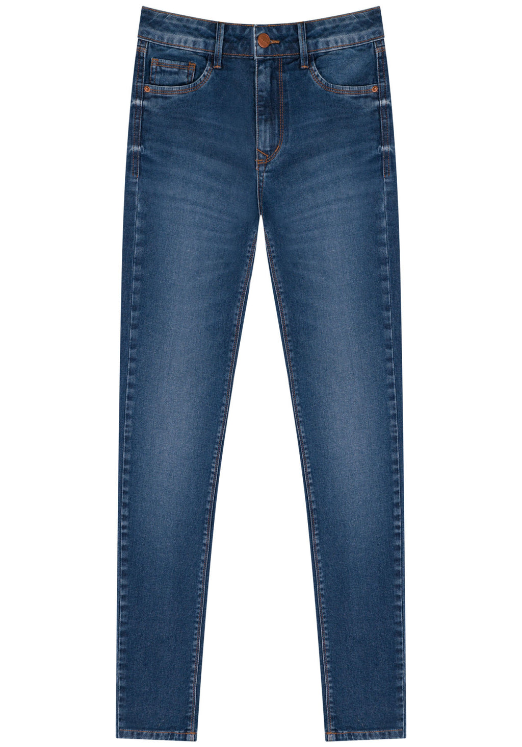 Calça Skinny Jeans Com Elastano Lez A Lez Feminino 1505E