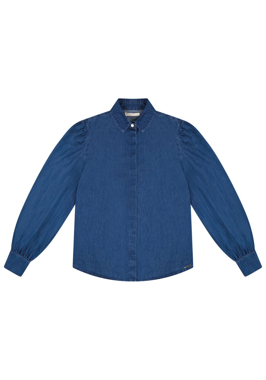 Camisa Jeans com Manga Longa Lez A Lez Feminino 7947L