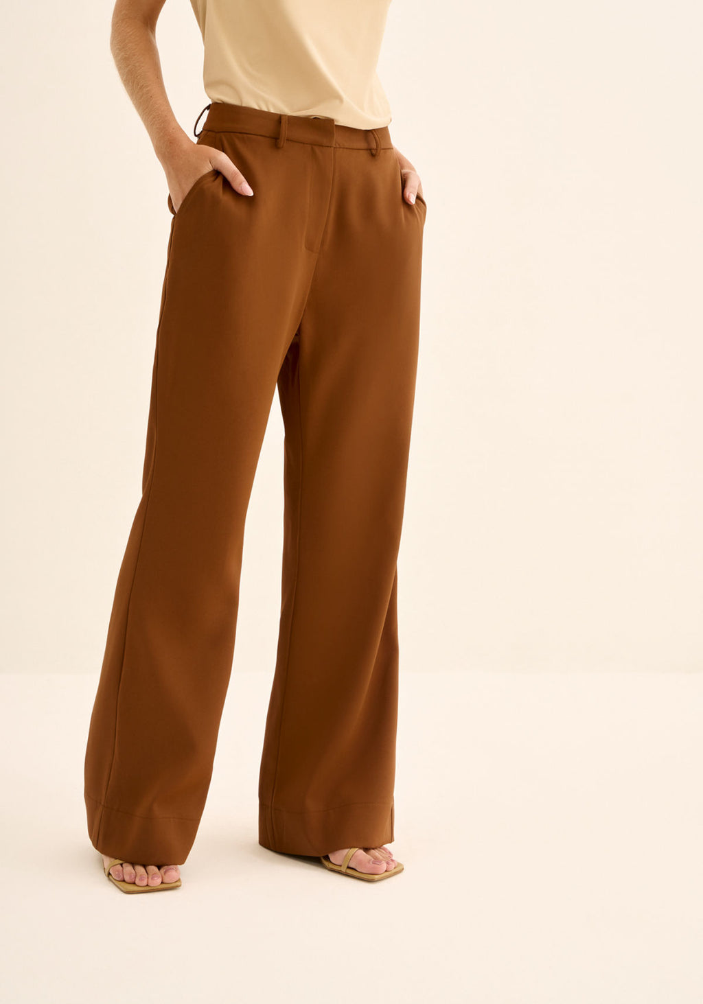 Calça Reta Com Cintura Média Lez A Lez Feminino 9467E