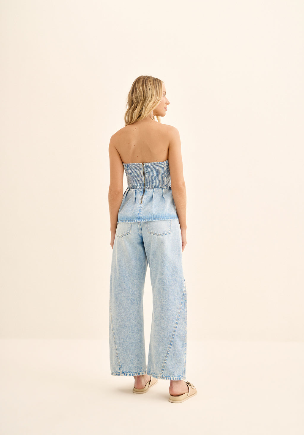 Top Jeans Sem Alças Lez a Lez Feminino 2448e