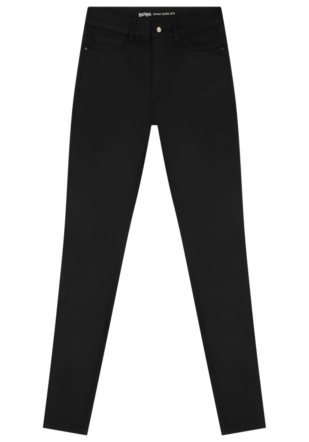 Calça Sarja Skinny Ever Black Lez A Lez Feminino 7920L
