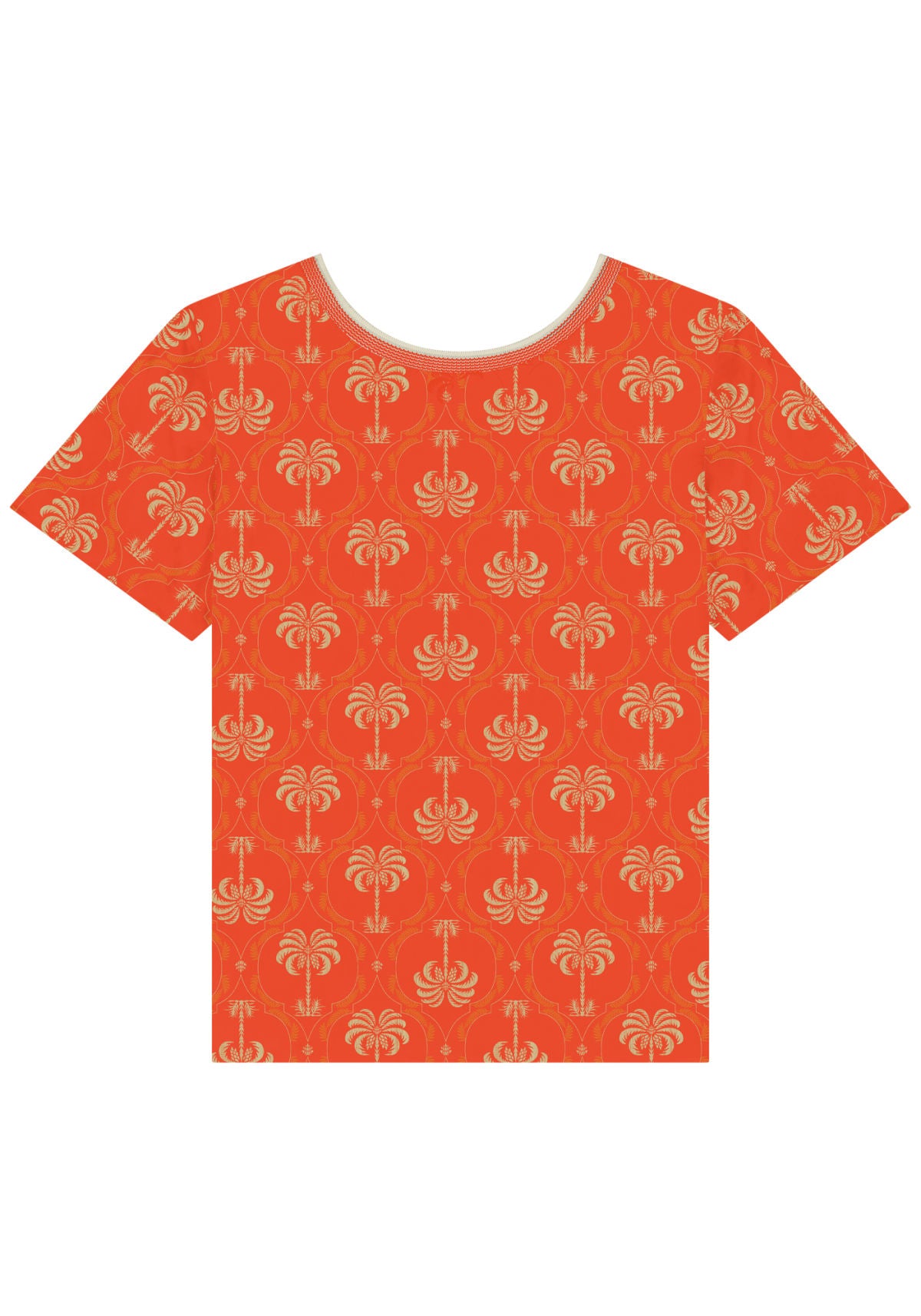 Blusa Estampada Com Decote Redondo Lez A Lez Feminino 5092E