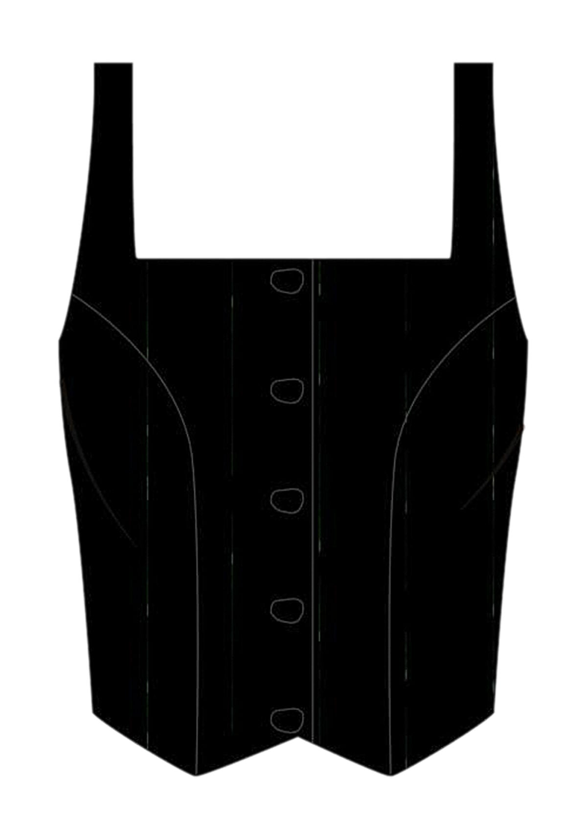 Blusa Com Decote Quadrado Lez A Lez Feminino 9423E