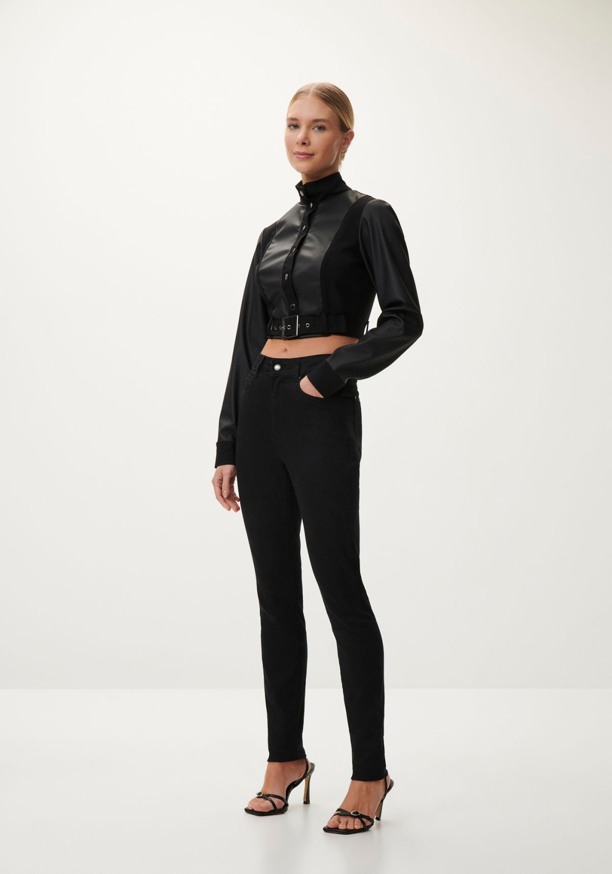 Calça Sarja Skinny Ever Black Lez A Lez Feminino 7920L