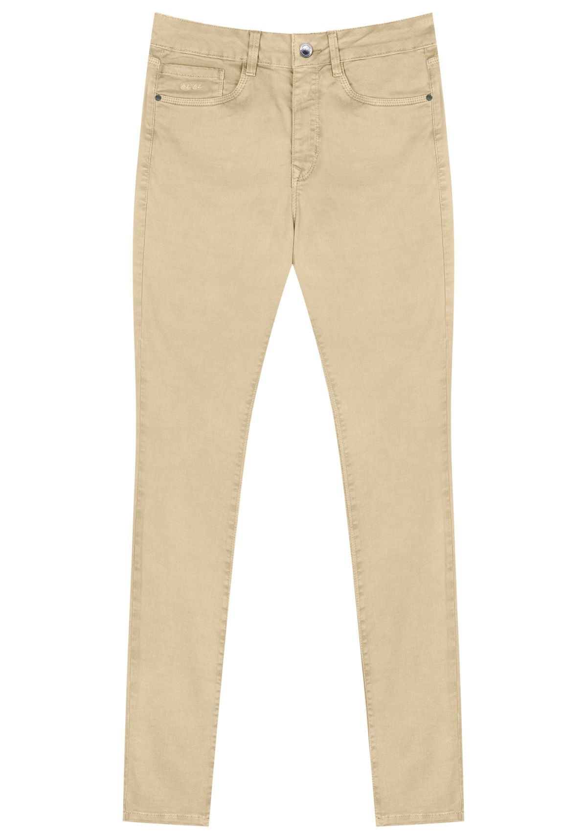 Calça Sarja Skinny com Cintura Alta Lez A Lez Feminino 2163L
