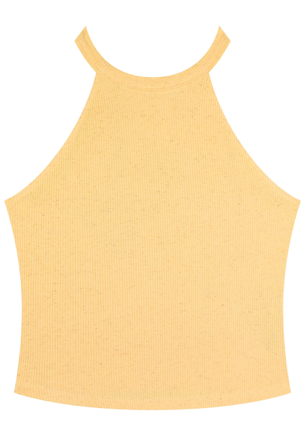 Blusa Curta Com Gola Redonda Lez A Lez Feminino 5077E