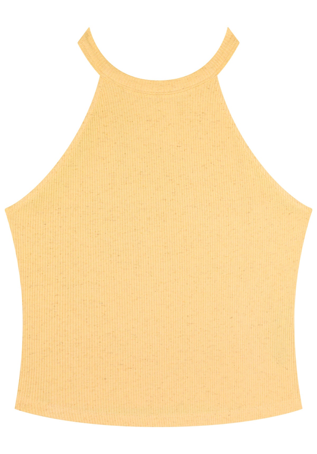 Blusa Curta Com Gola Redonda Lez A Lez Feminino 5077E