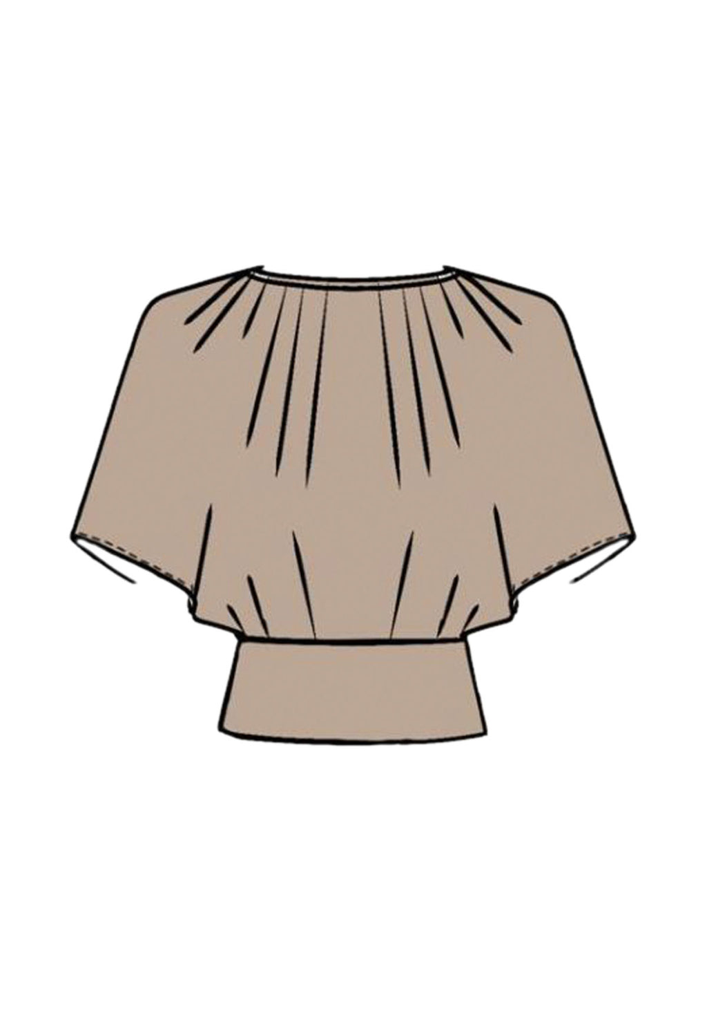 Blusa De Mangas Curtas Com Lurex Lez A Lez Feminino 9498E