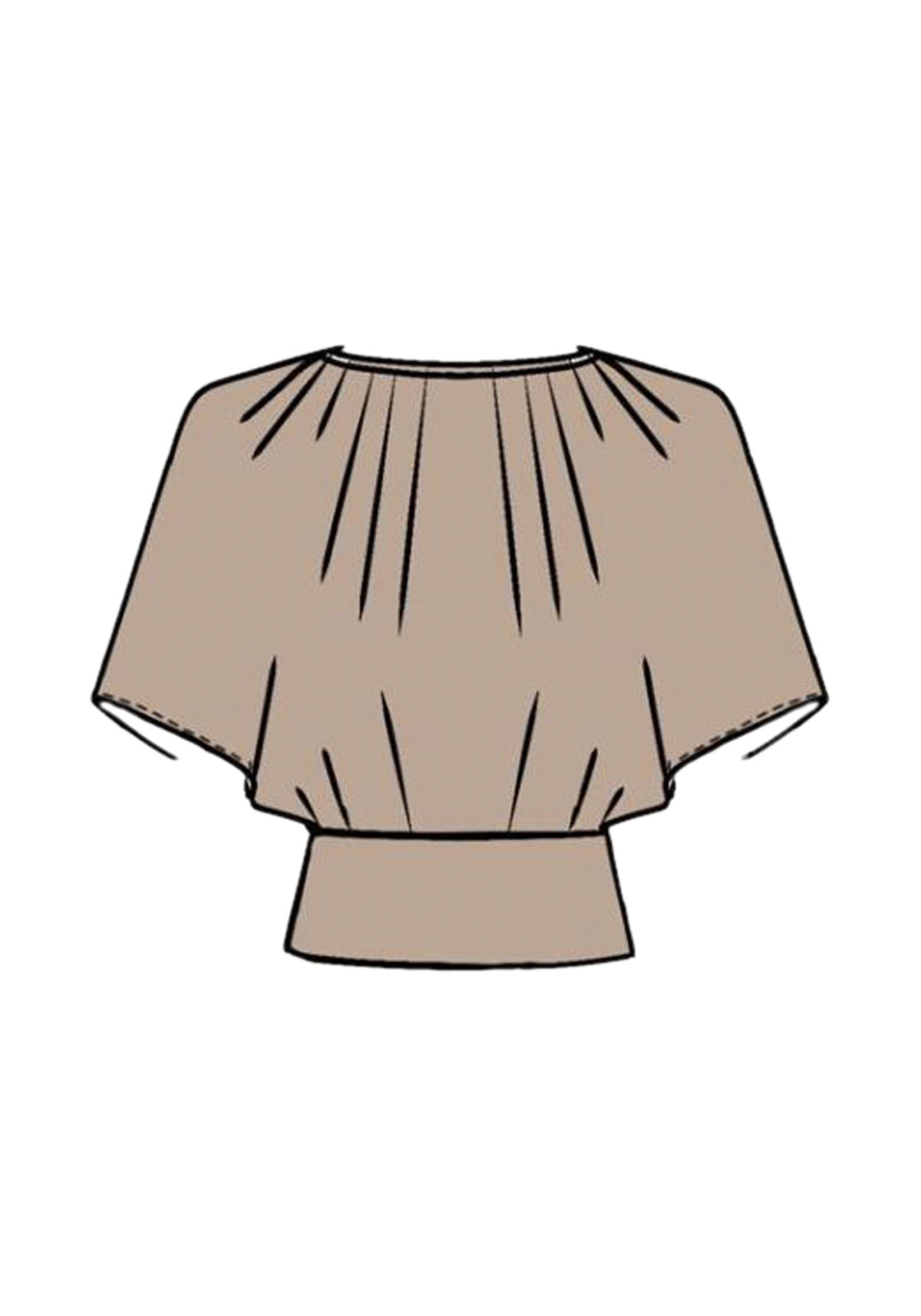 Blusa De Mangas Curtas Com Lurex Lez A Lez Feminino 9498E