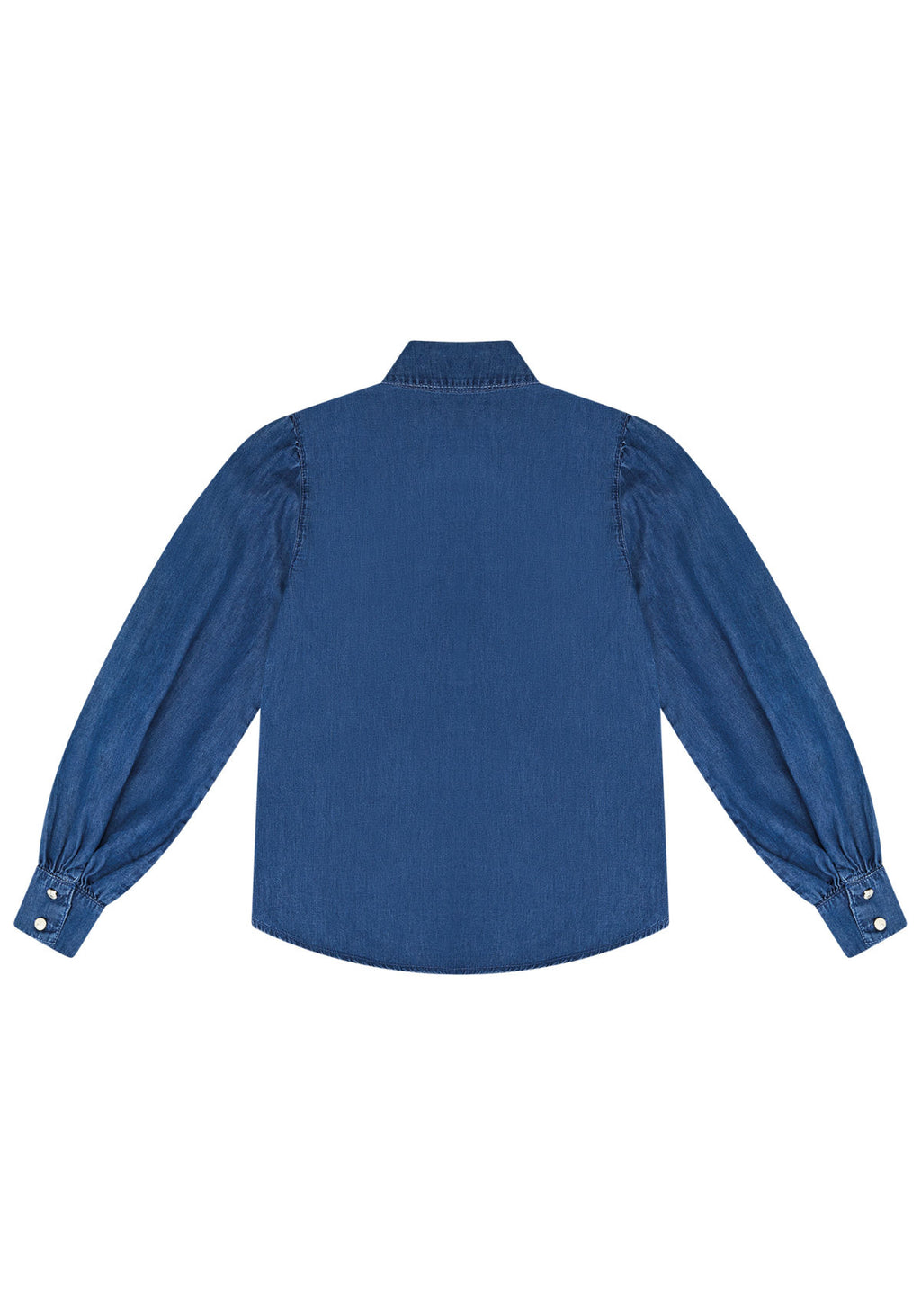 Camisa Jeans com Manga Longa Lez A Lez Feminino 7947L