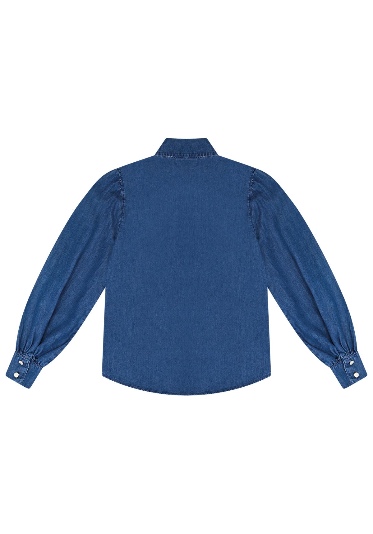 Camisa Jeans com Manga Longa Lez A Lez Feminino 7947L