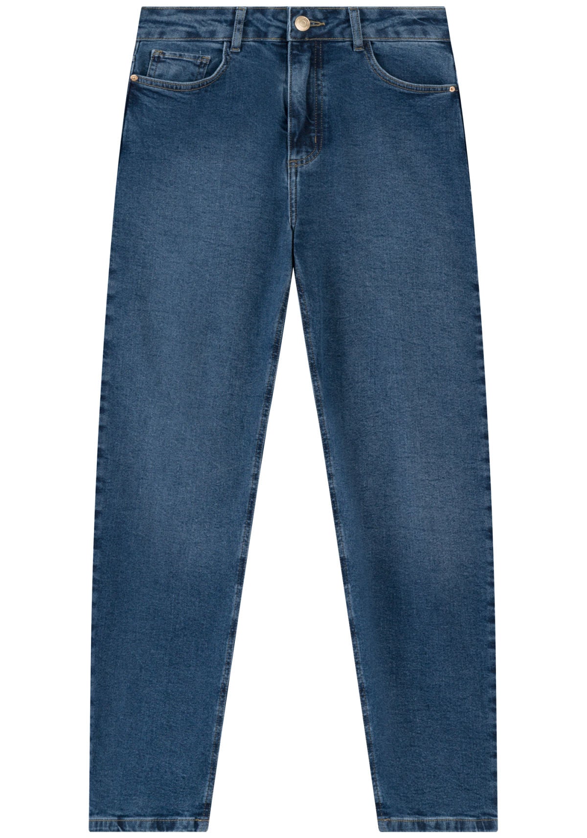 Calça Mom Jeans Com Elastano Lez A Lez Feminino 0223E