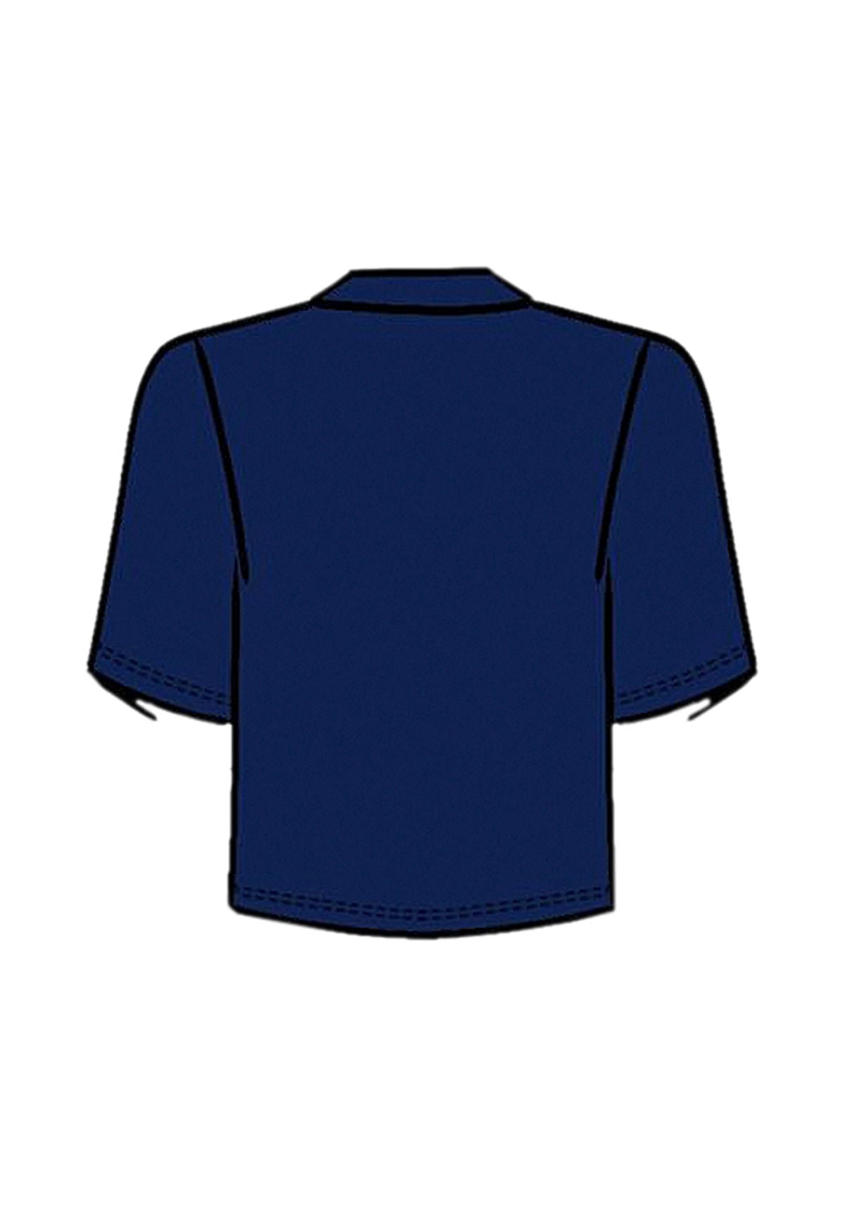 T-shirt Com Gola Em Malha Liocel Lez a Lez Feminino 9477E