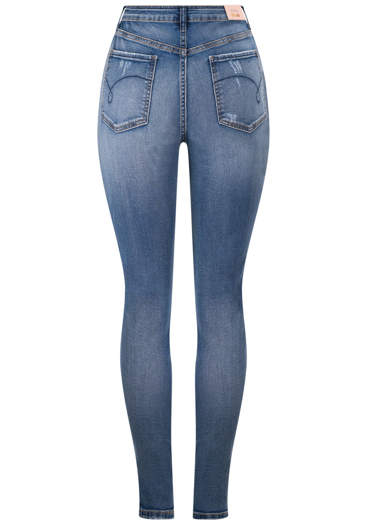 Calça Jeans Skinny Cropped Lez A Lez Feminino 9375L
