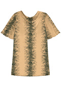 Blusa De Mangas Curtas Estampada Lez A Lez Feminino 9126E