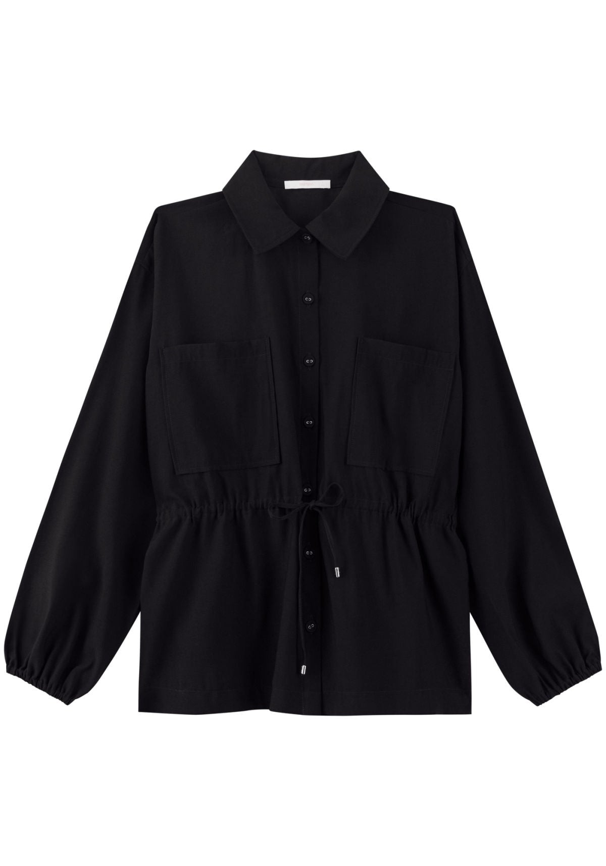 Parka De Mangas Longas Com Gola Lez A Lez Feminino 8066E