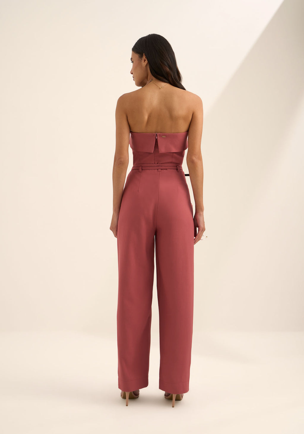 Calça Reta De Cintura Alta Lez A Lez Feminino 9432E