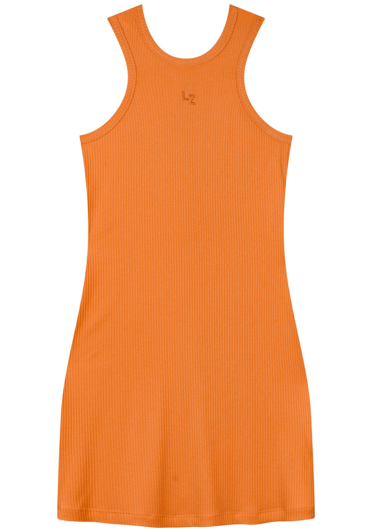 Vestido Curto Bordado Malha  CaneladaLez A Lez Feminino 5303