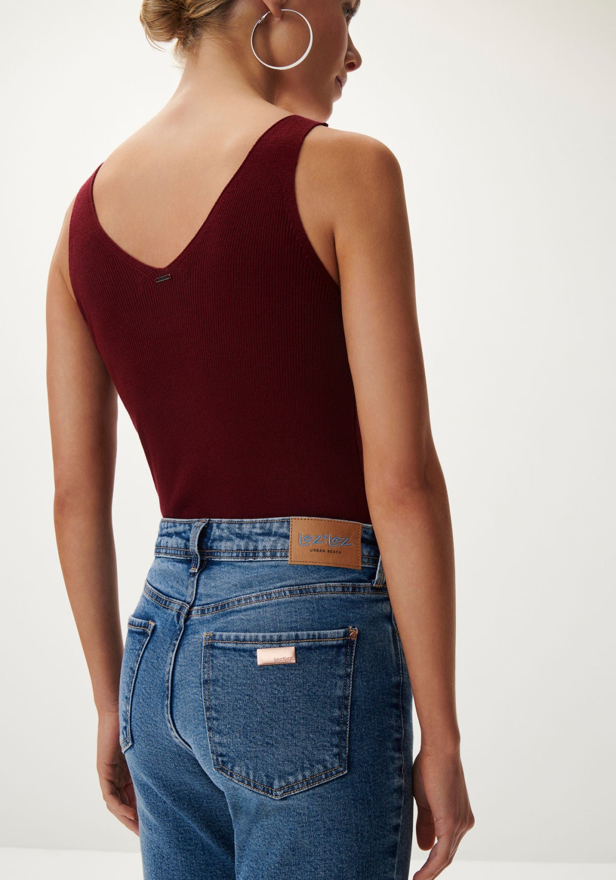 Calça Jeans Flare Super Alta Lez A Lez Feminino 7906L