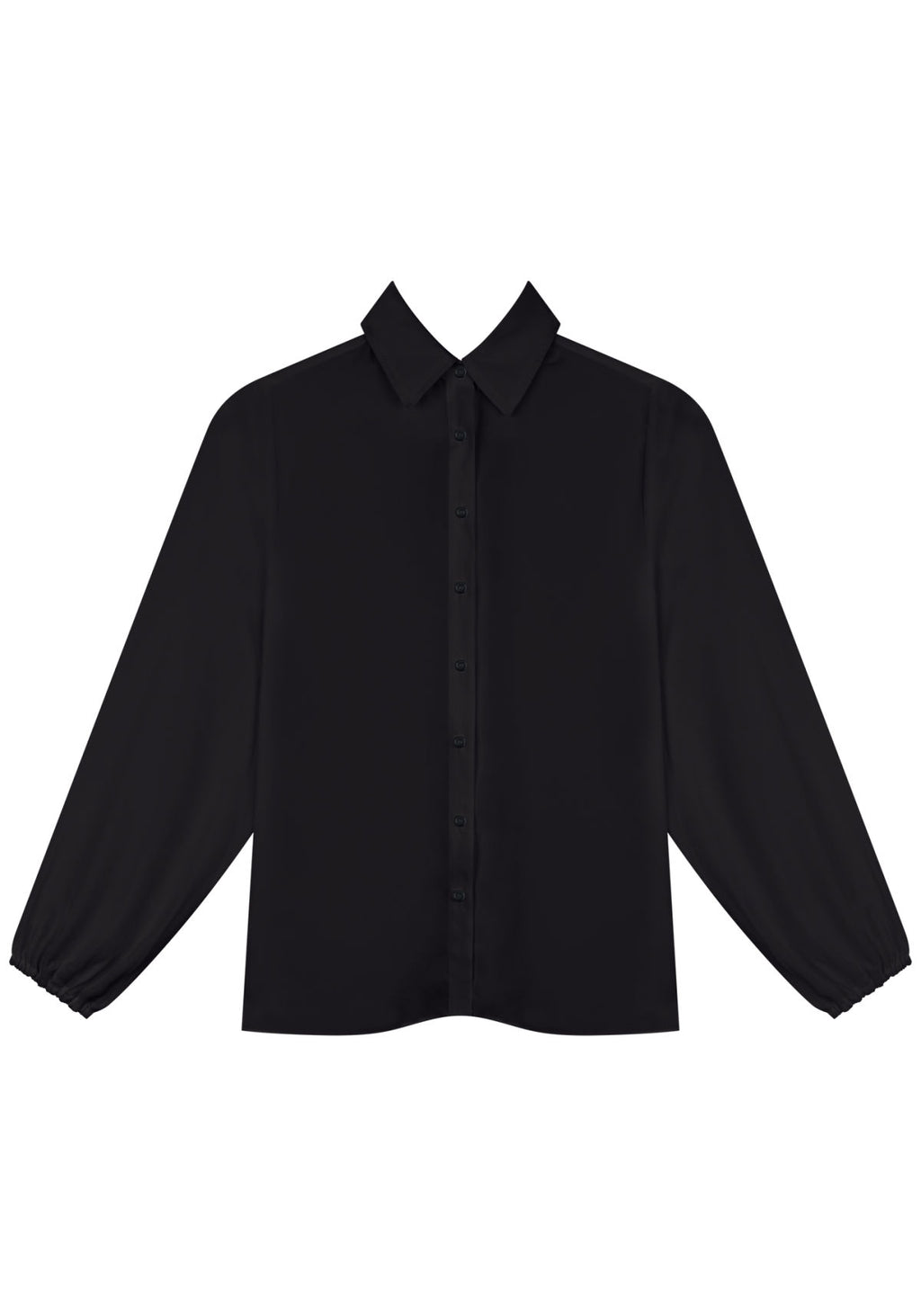 Camisa Lisa Alongada Com Mangas Lez A Lez Feminino 9163E