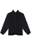 Camisa Lisa Alongada Com Mangas Lez A Lez Feminino 9163E