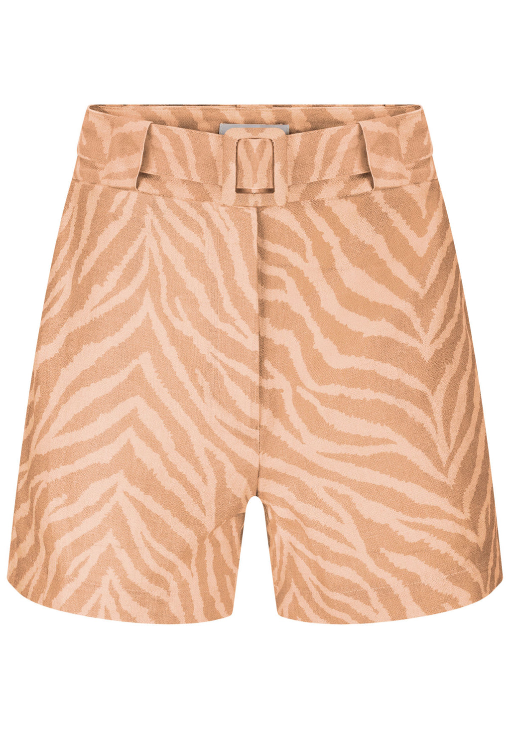 Short Alfaiataria em Linho Com Cinto Lez A Lez Feminino 7778