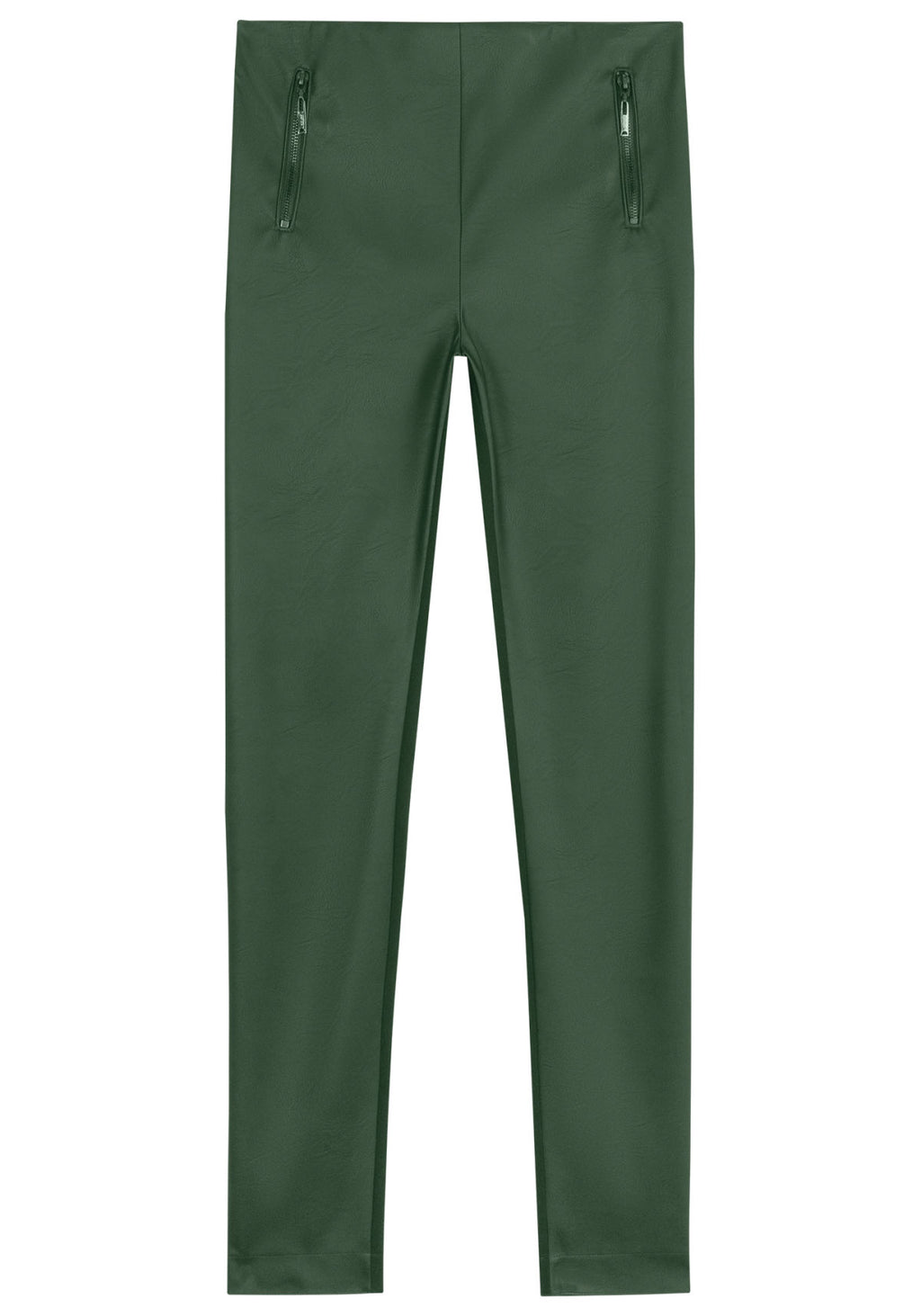 Calça Skinny Cintura Média em PU Lez A Lez Feminino 1068L