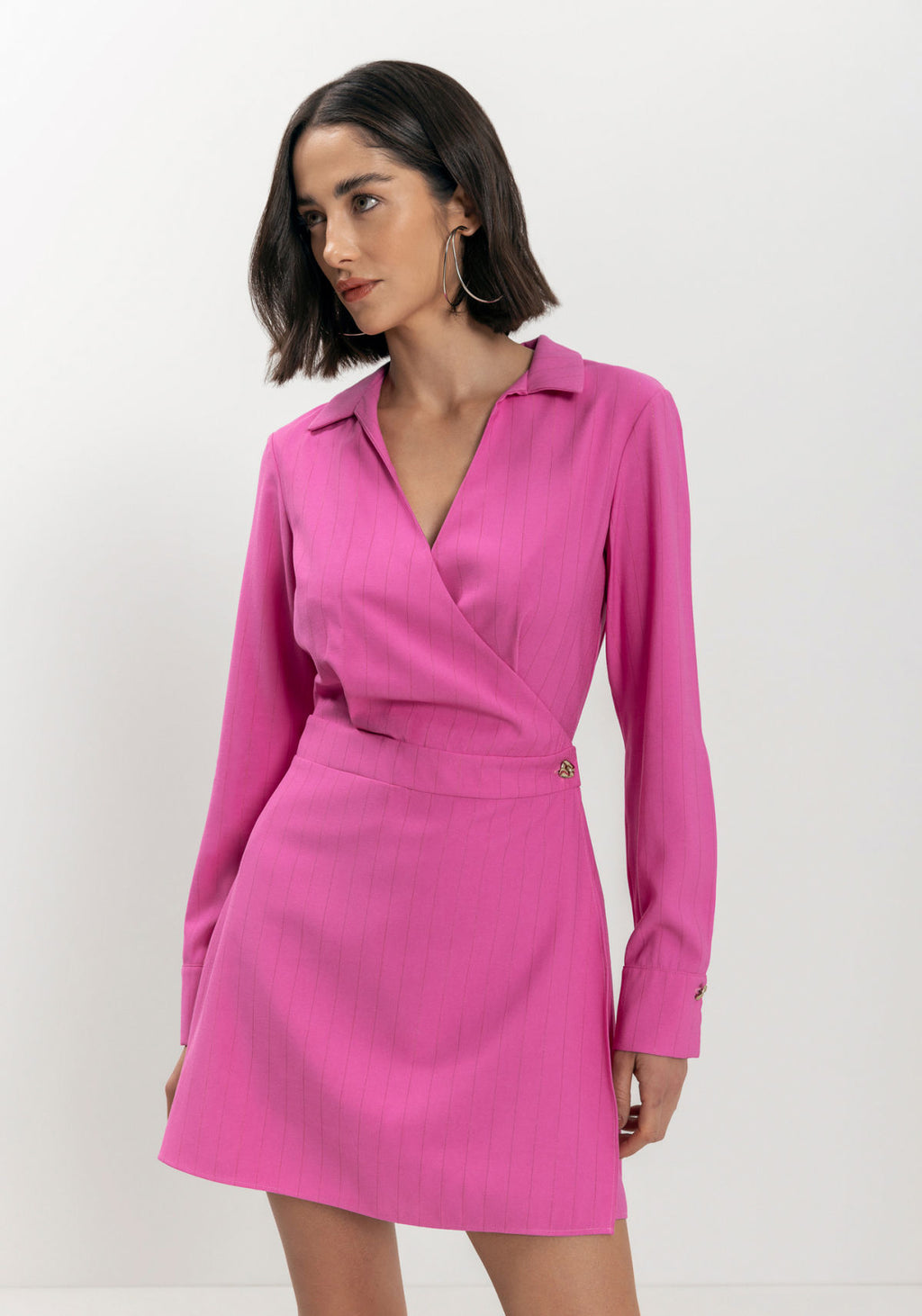 Vestido Curto Alfaiataria Lez A Lez Feminino 9277E