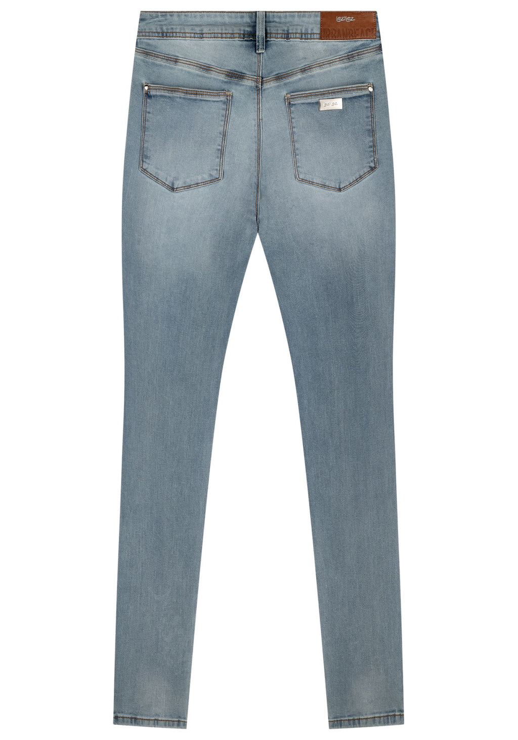 Calça Jeans Skinny Cintura Alta Lez A Lez Feminino 2172L