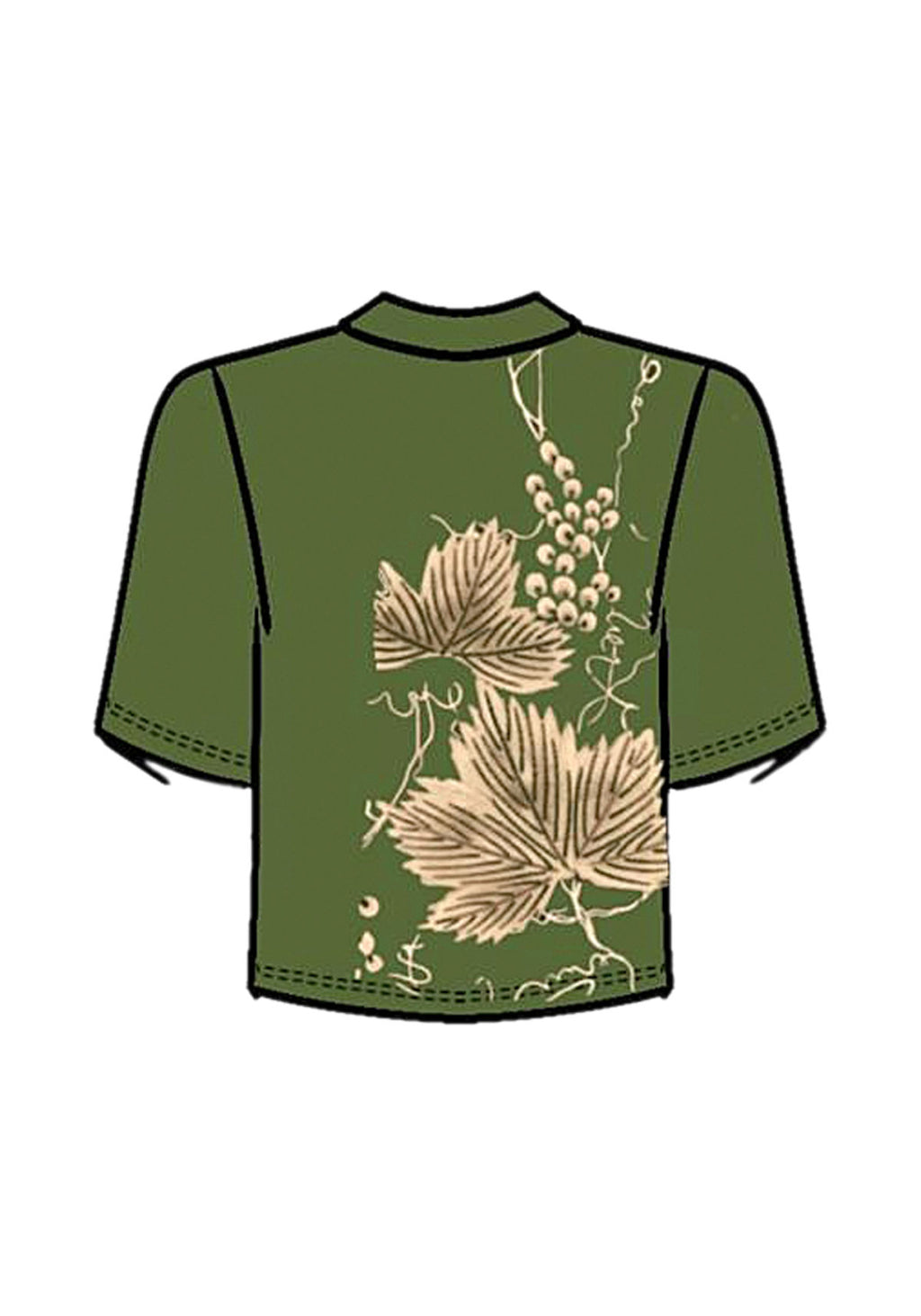 T-shirt Com Gola Em Malha Liocel Lez a Lez Feminino 9477E