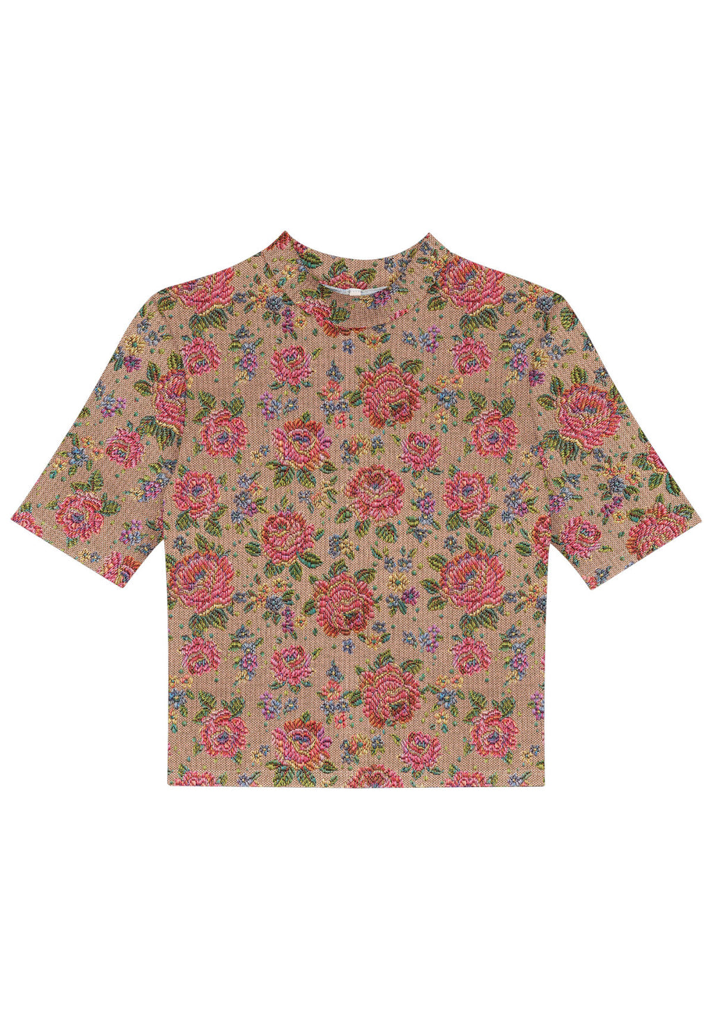 Blusa Manga Curta Canelada Lez A Lez Feminino 5016L