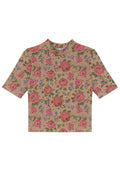 Blusa Manga Curta Canelada Lez A Lez Feminino 5016L