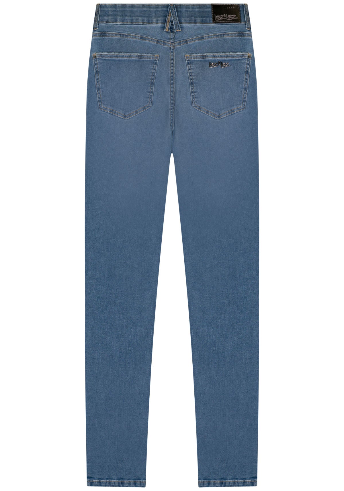 Calça Jeans Skinny Com Cintura Alta Lez A Lez Feminino 2370E